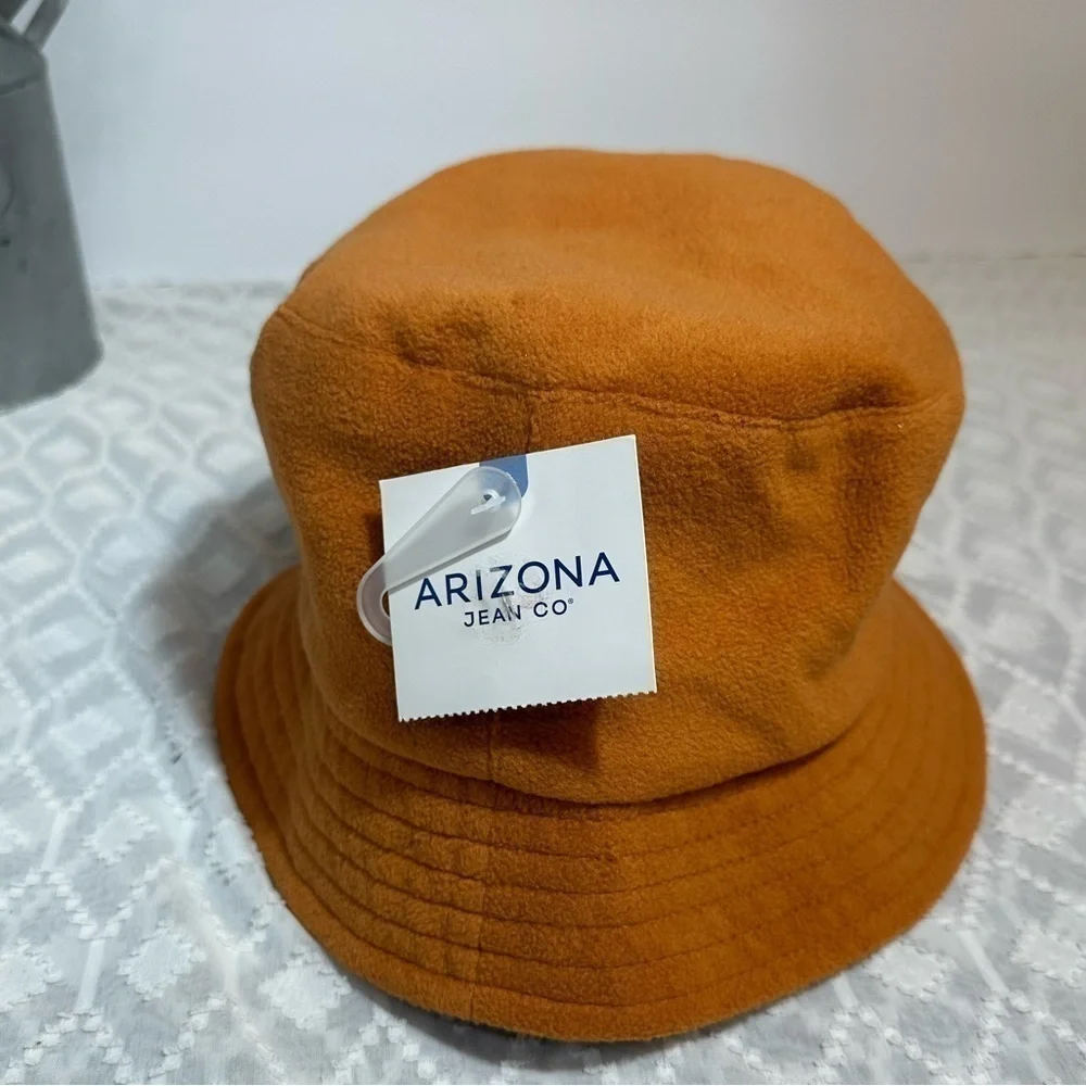 NWT, Arizona Jeans Company Orange “Amber Brown” Hat, One Size